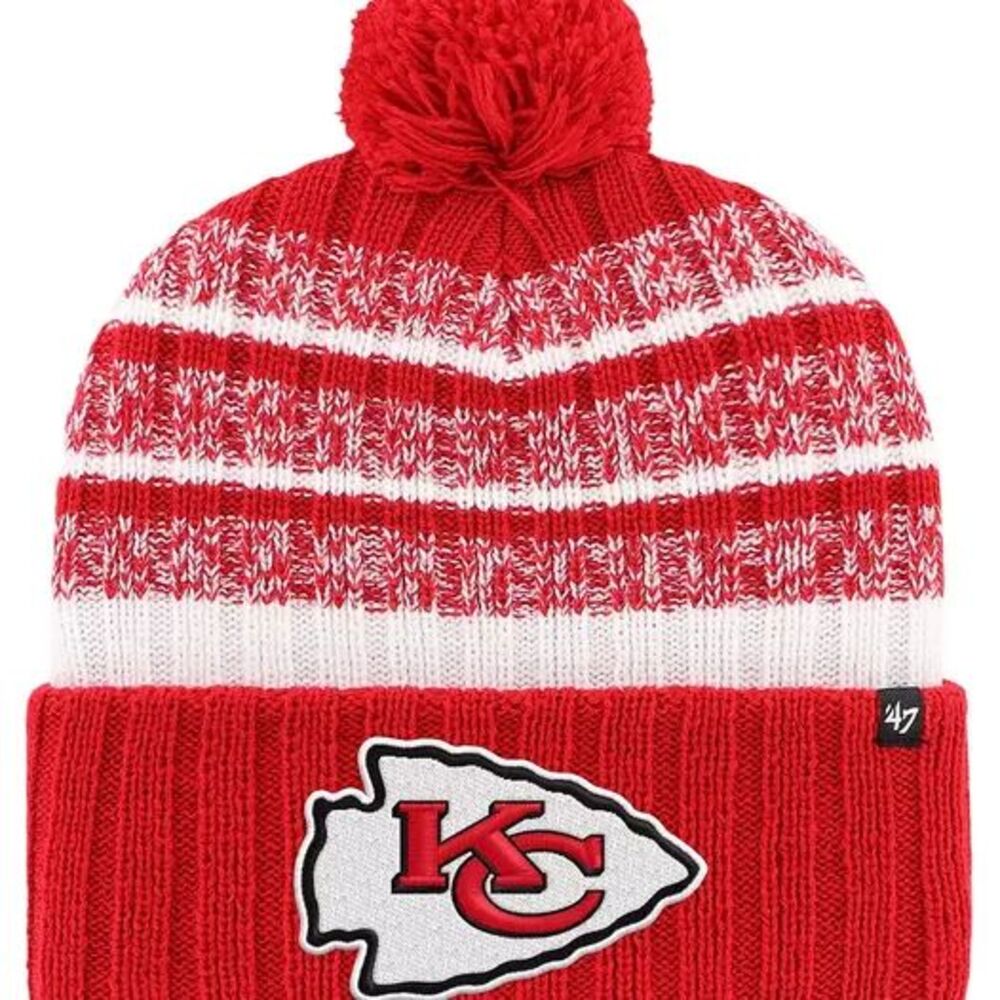 '47 Brand Kansas City Chiefs 2025 Red Tavern Cuff Knit Beanie